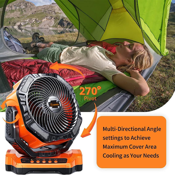 Rechargeable Camping Fan | Stornfield