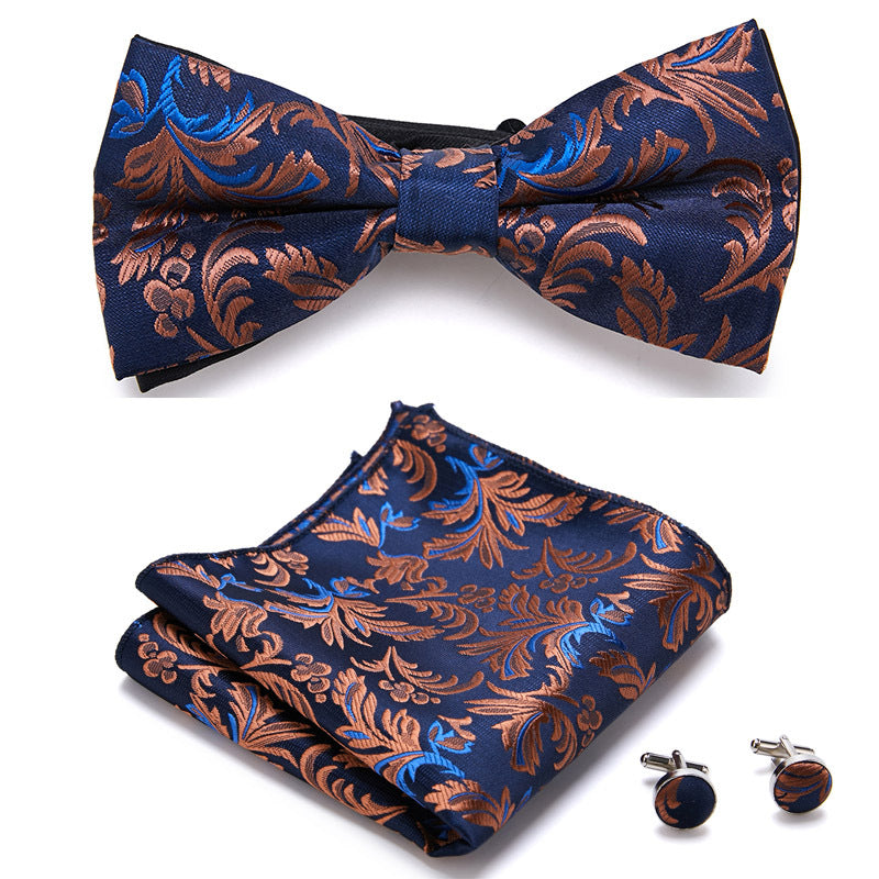 Three-piece set with stylish bow ties Stornfield