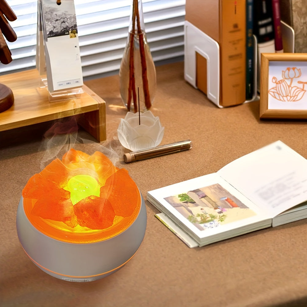Stornfield | Salt Lamp Diffuser - 3-in-1 Essential Oil Diffuser, Himalayan Salt Lamps and Humidifier