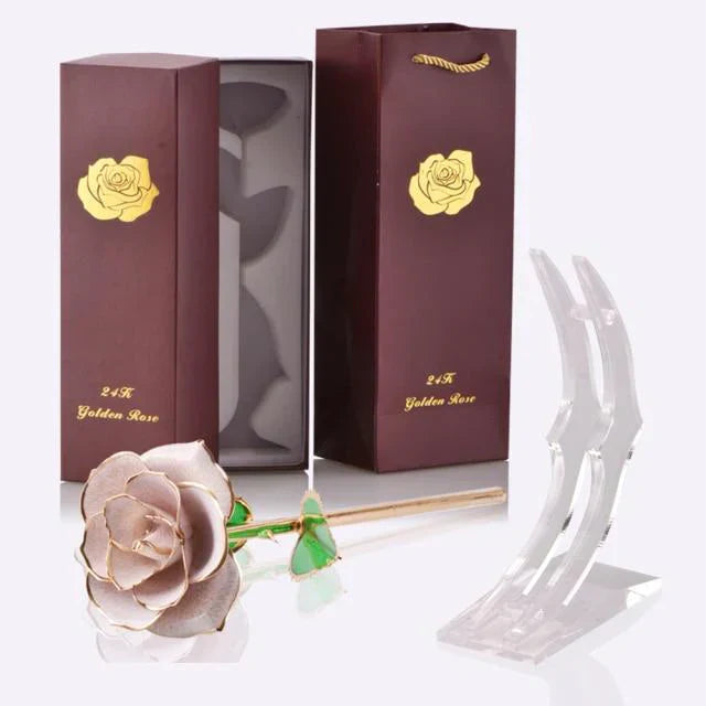Stornfield | 24k Gold Dipped Everlasting Rose