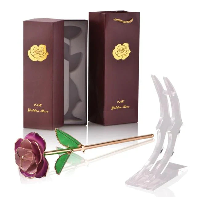 Stornfield | 24k Gold Dipped Everlasting Rose