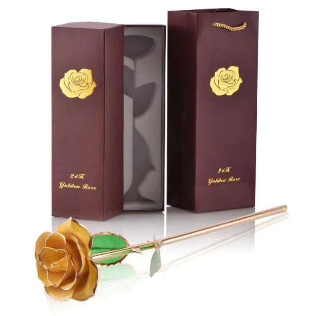 Stornfield | 24k Gold Dipped Everlasting Rose
