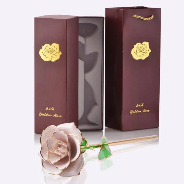 Stornfield | 24k Gold Dipped Everlasting Rose