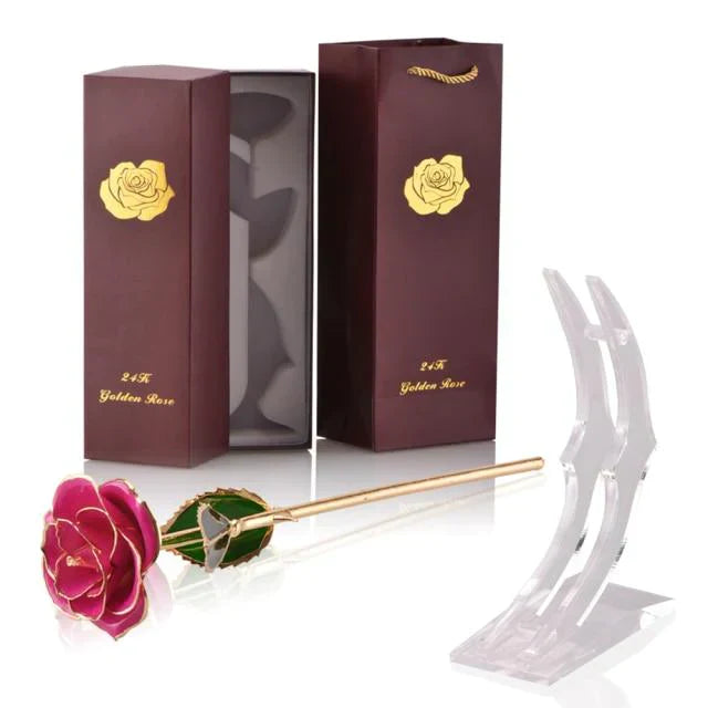 Stornfield | 24k Gold Dipped Everlasting Rose