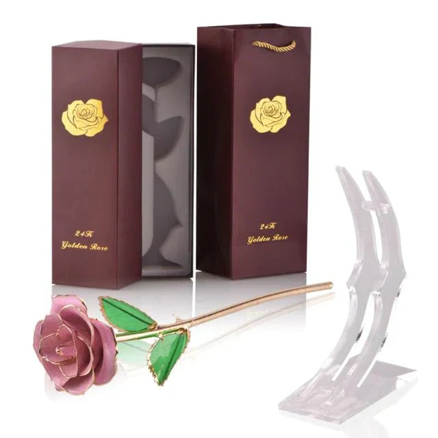 Stornfield | 24k Gold Dipped Everlasting Rose