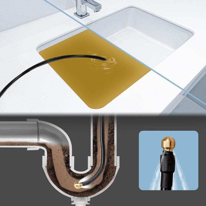 Pipe cleaning hose 10m-30m 180 bar | Stornfield