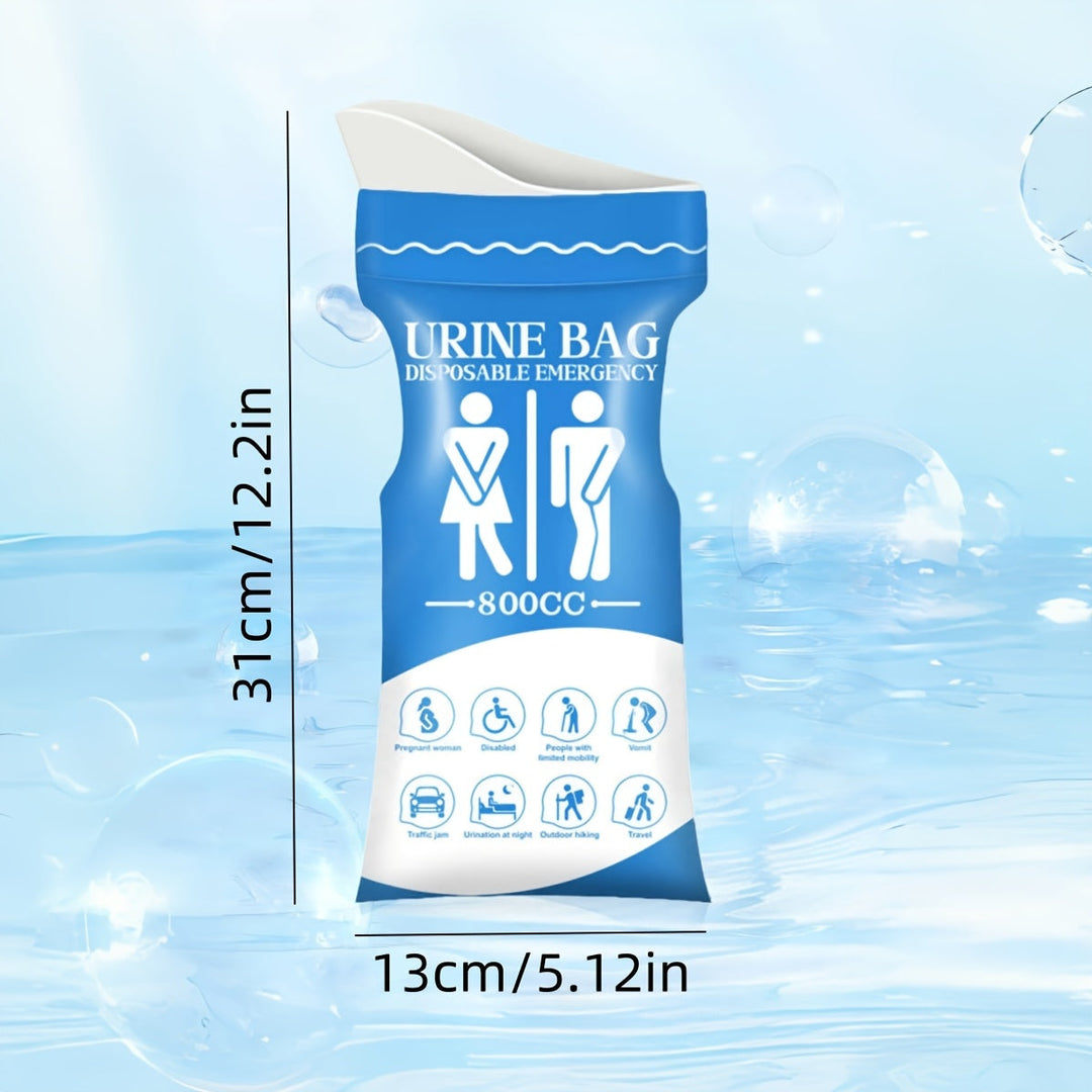 Disposable Urine Bag 800 ml for Car & Travel | Stornfield