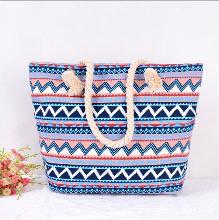 Large Colorful Beach Bag Stornfield