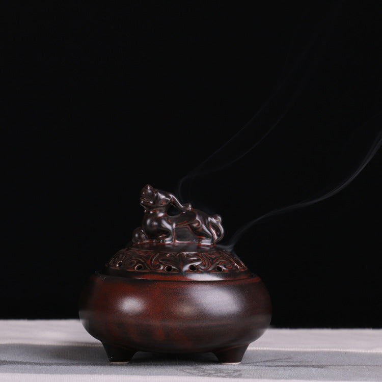 Decorative Animal-Themed Incense Holder
