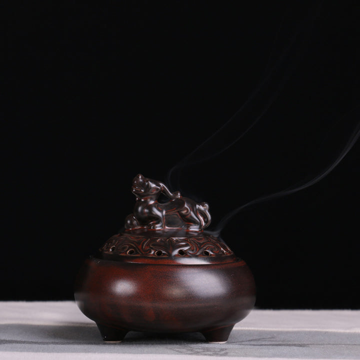 Decorative Animal-Themed Incense Holder