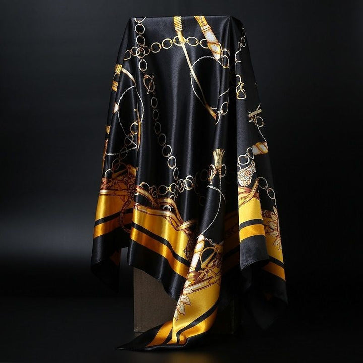 Stornfield | Large Square Scarf Silk ScarfSimulation Versatile Scarf Scarf