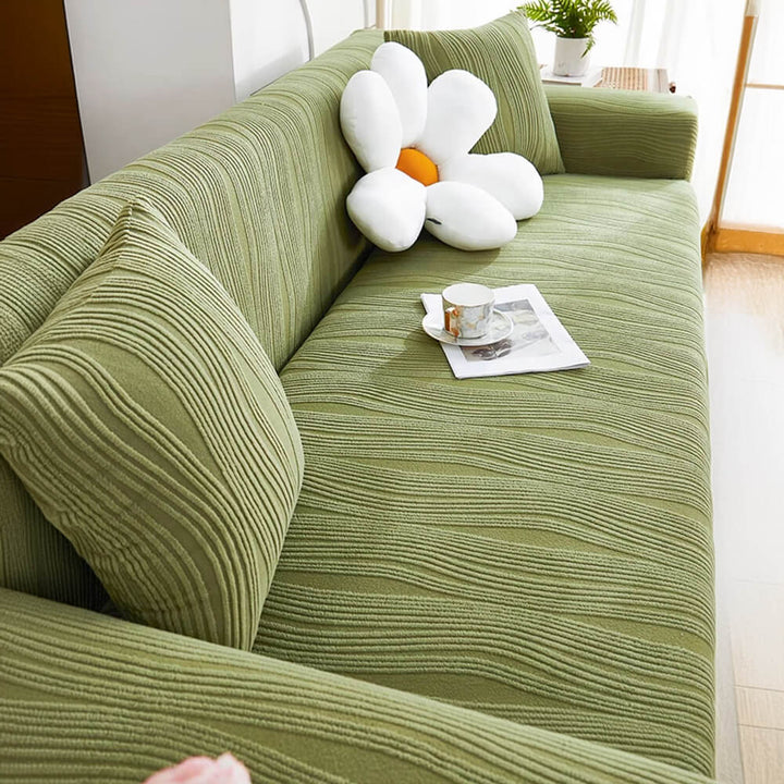 Jacquard Stretch Full-Cover Anti-scratch Couch Cover Soft Pet-Friendly | Stornfield