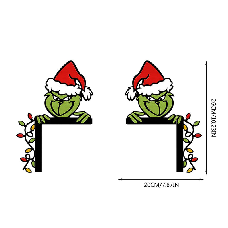 Grinch Holiday Door Corner | Stornfield