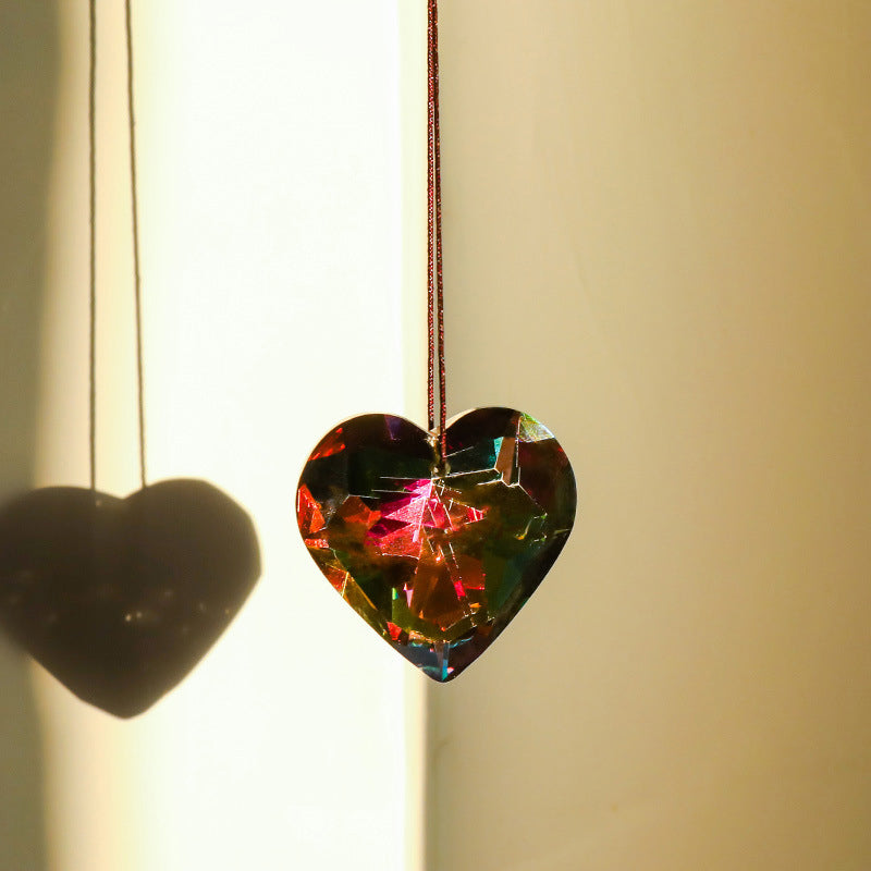 Stornfield | Heart Shaped Suncatcher Hanging Prism Crafts