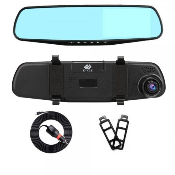 SafeMirror HD Rearview Mirror with Dashcam – 1080p, Motion Detection & Wide Angle | Stornfield