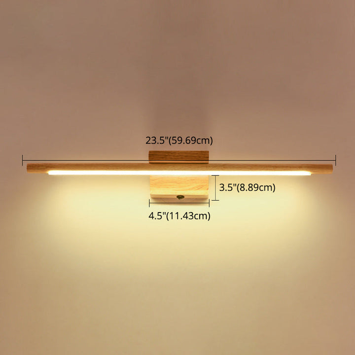 Stornfield | LED Wooden Wall Lamp Simplicity Residence Lights for Bathroom