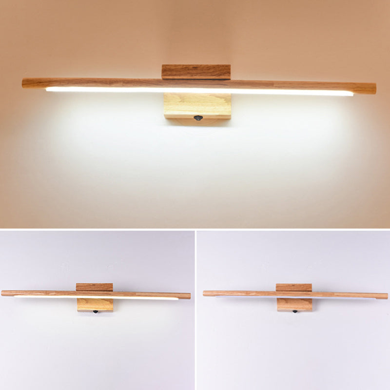Stornfield | LED Wooden Wall Lamp Simplicity Residence Lights for Bathroom