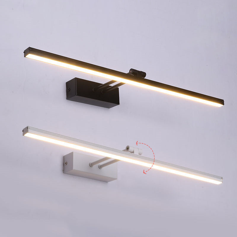 Linear Vanity Light Modern Minimalist Style Metal Single Vanity Light | Stornfield