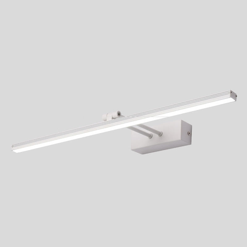 Linear Vanity Light Modern Minimalist Style Metal Single Vanity Light | Stornfield