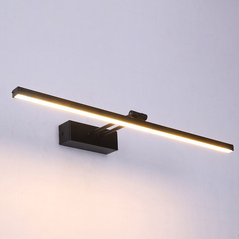 Linear Vanity Light Modern Minimalist Style Metal Single Vanity Light | Stornfield