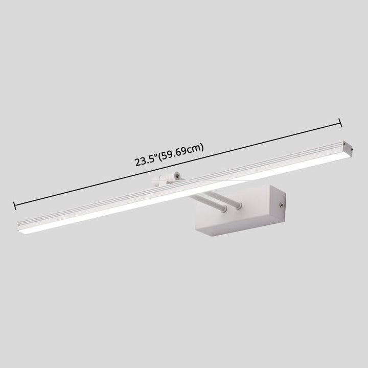 Linear Vanity Light Modern Minimalist Style Metal Single Vanity Light | Stornfield