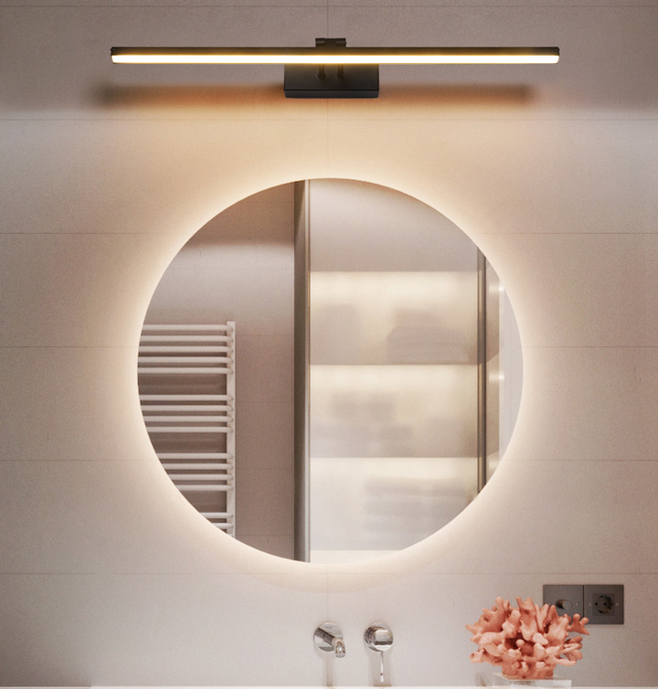 Linear Vanity Light Modern Minimalist Style Metal Single Vanity Light | Stornfield
