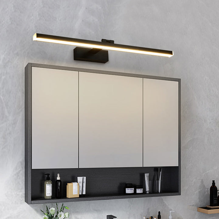 Armed Vanity Wall Light Fixtures Modern Minimalist Style Metal Single Vanity Light | Stornfield