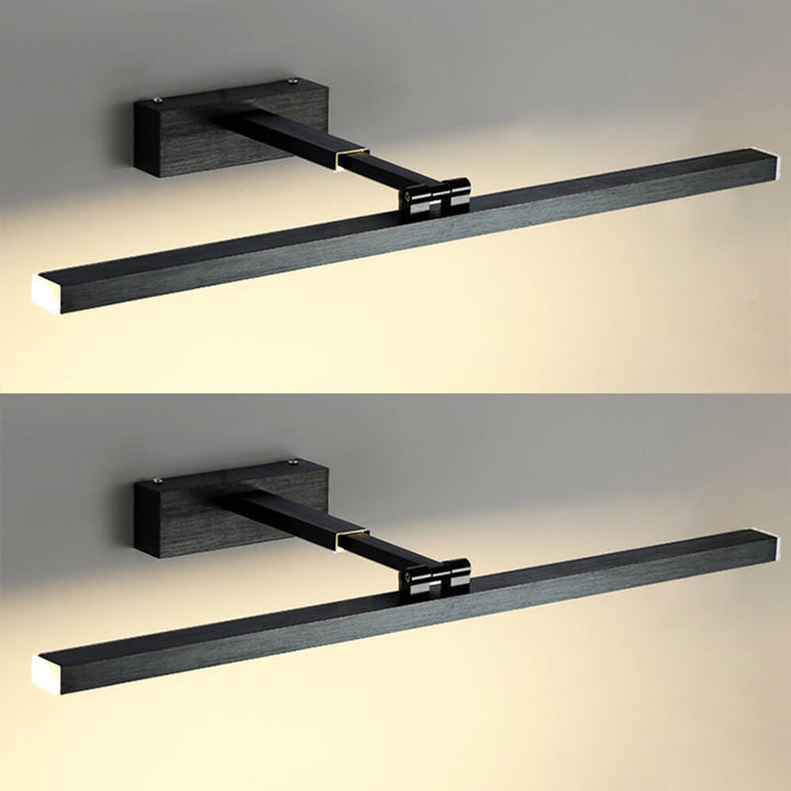 Armed Vanity Wall Light Fixtures Modern Minimalist Style Metal Single Vanity Light | Stornfield