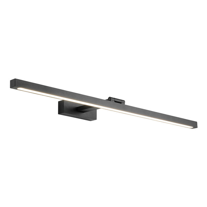 Rectangular Vanity Wall Light Fixtures Nordic Minimalist Style Aluminum Single Vanity Light | Stornfield