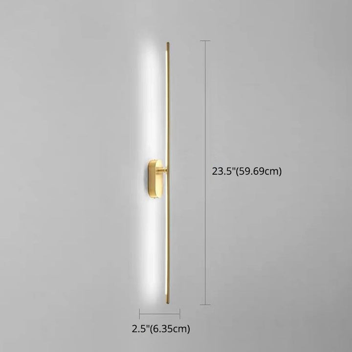 Stornfield | Linear Striped Wall Light Modern Metal Wall Lamp for Bedroom Living Room
