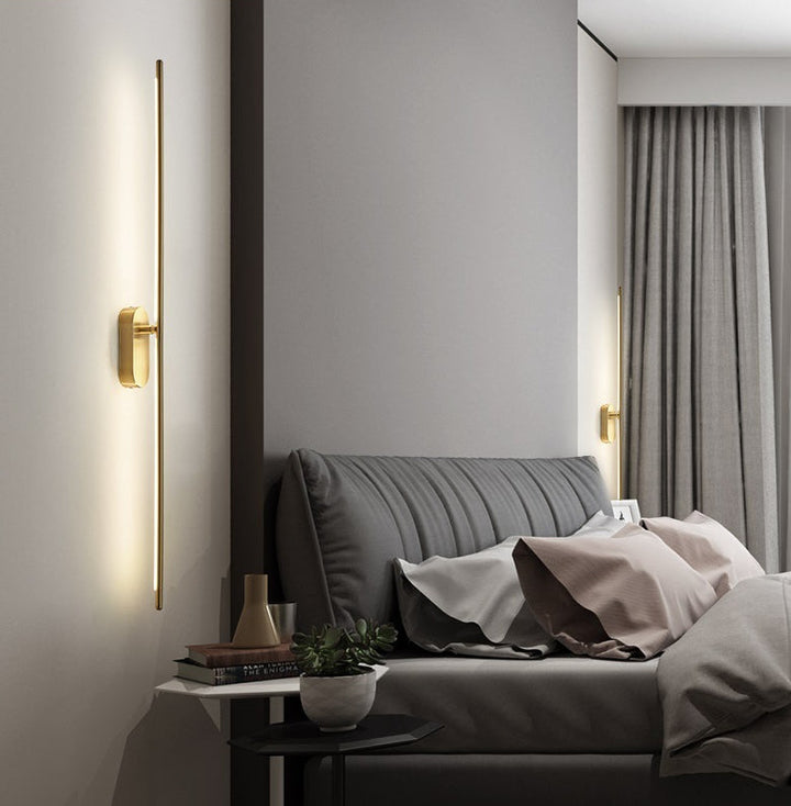 Stornfield | Linear Striped Wall Light Modern Metal Wall Lamp for Bedroom Living Room
