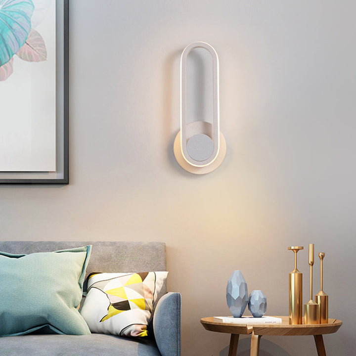 Regular Modern Sconce Light Fixture LED Metal Bedside Wall Lamps with Rotatable Head | Stornfield