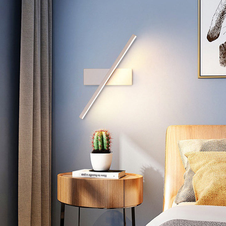 Regular Modern Sconce Light Fixture LED Metal Bedside Wall Lamps with Rotatable Head | Stornfield