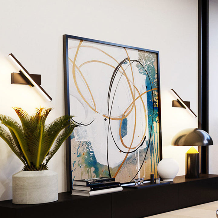Regular Modern Sconce Light Fixture LED Metal Bedside Wall Lamps with Rotatable Head | Stornfield