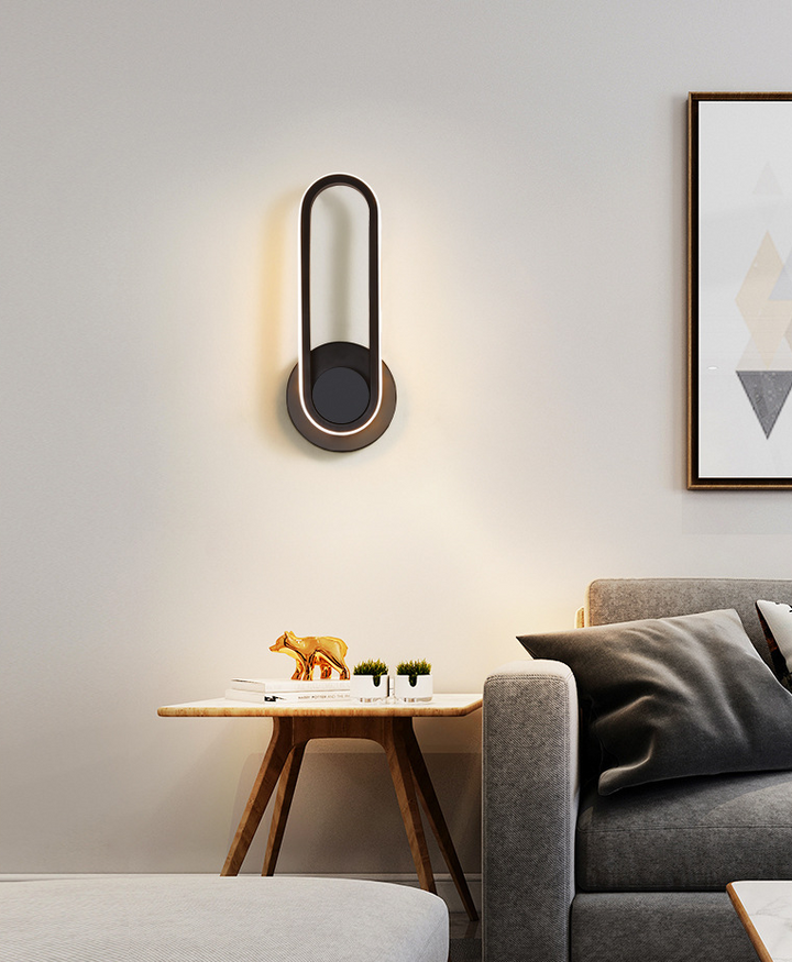 Regular Modern Sconce Light Fixture LED Metal Bedside Wall Lamps with Rotatable Head | Stornfield