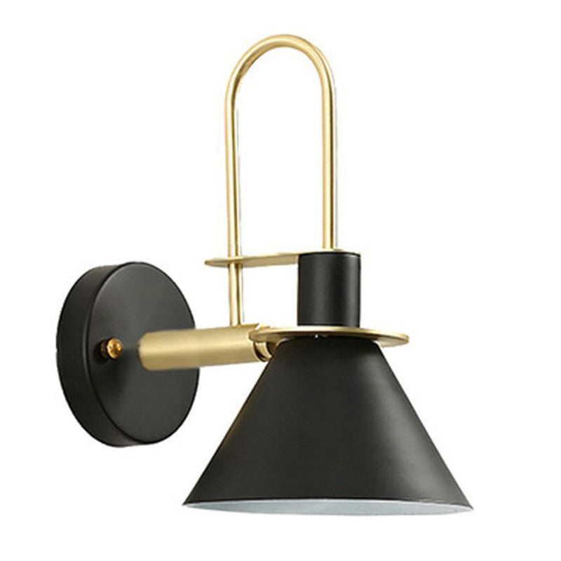 Macaroon Style Wall Mount Light Fixture Metal Colorful Sconce Light for Hotel Bedroom | Stornfield