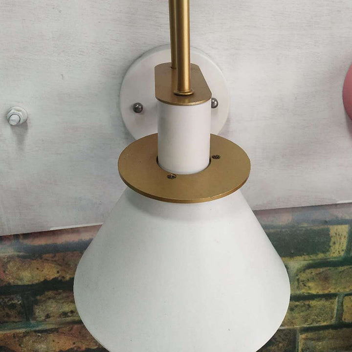 Macaroon Style Wall Mount Light Fixture Metal Colorful Sconce Light for Hotel Bedroom | Stornfield