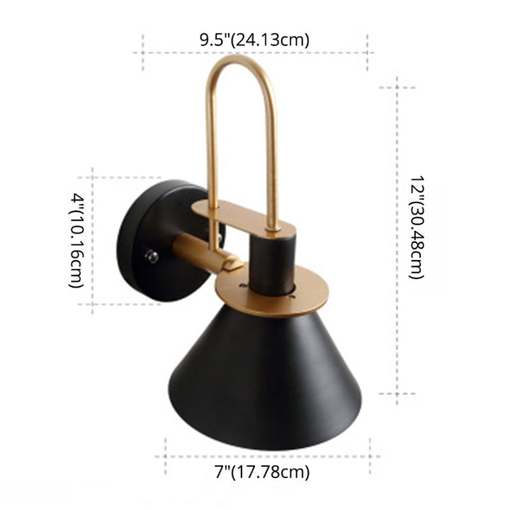 Macaroon Style Wall Mount Light Fixture Metal Colorful Sconce Light for Hotel Bedroom | Stornfield