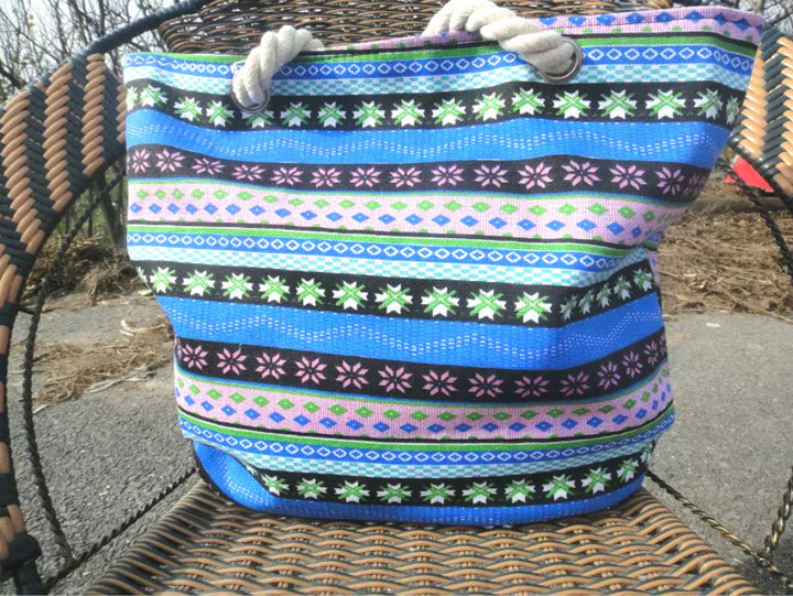 Trendy Shoulder Bag with Colorful Pattern Stornfield