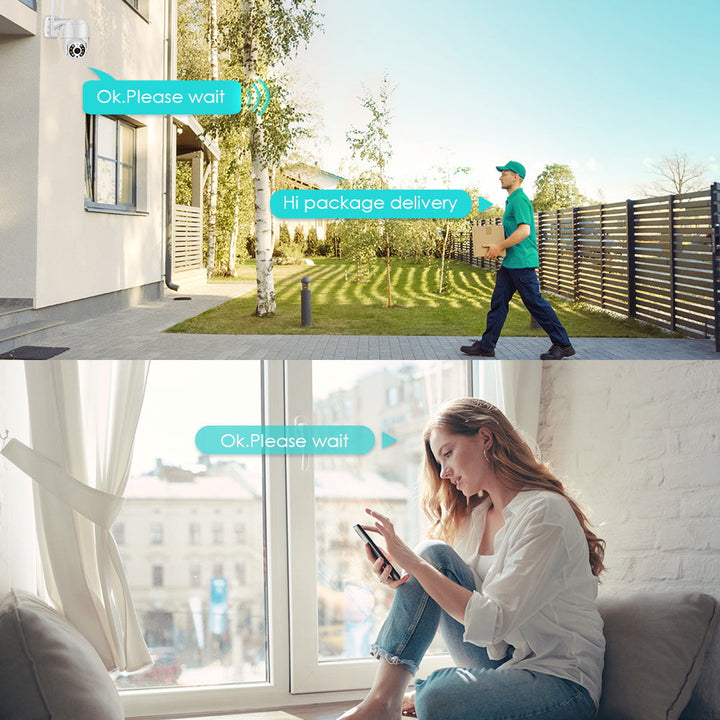 SecureView 360 – Wireless Security Camera with 360° Coverage | Stornfield