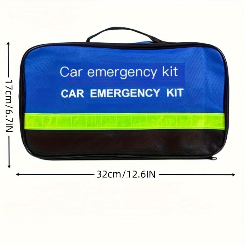 Car Emergency Kit – Complete Safety Set with Warning Triangle, Jump Cables and Safety Vest | Stornfield