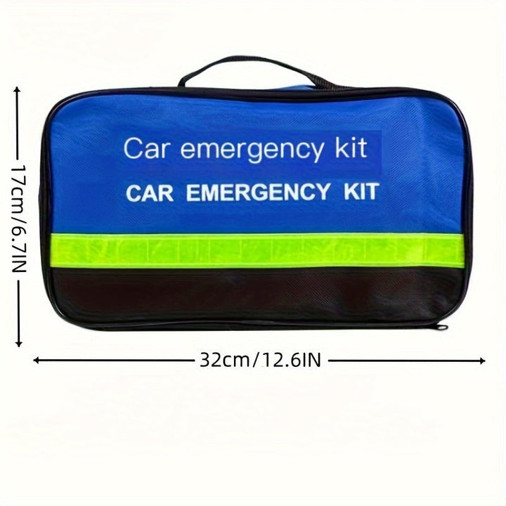 Car Emergency Kit – Complete Safety Set with Warning Triangle, Jump Cables and Safety Vest | Stornfield
