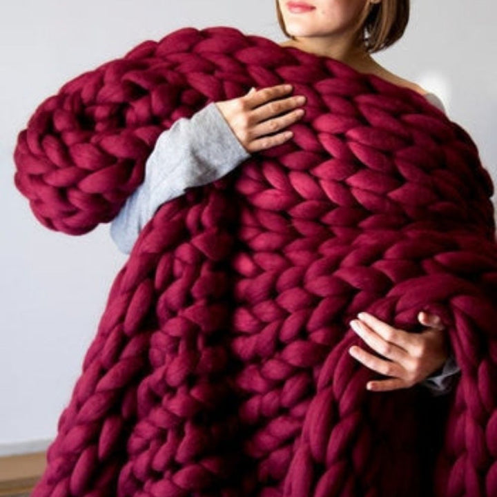 Knitted blanket Create warmth and comfort | Stornfield