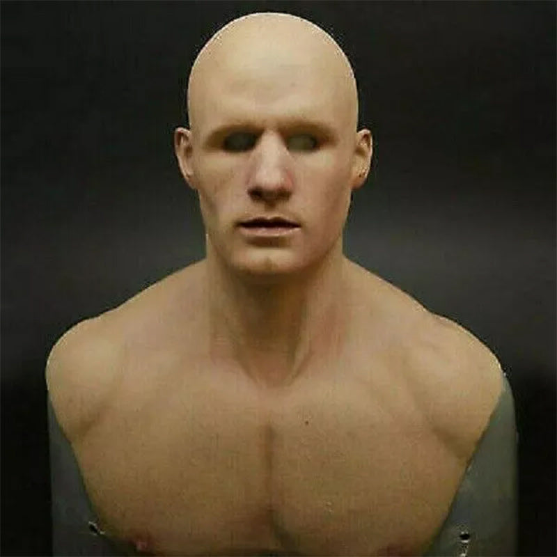 Stornfield | Realistic Latex Mask | Halloween Cosplay Costume | Full Face