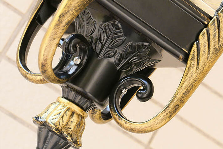 European-style Retro Aluminum Waterproof Outdoor 1-Light Wall Sconce Lamp | Stornfield