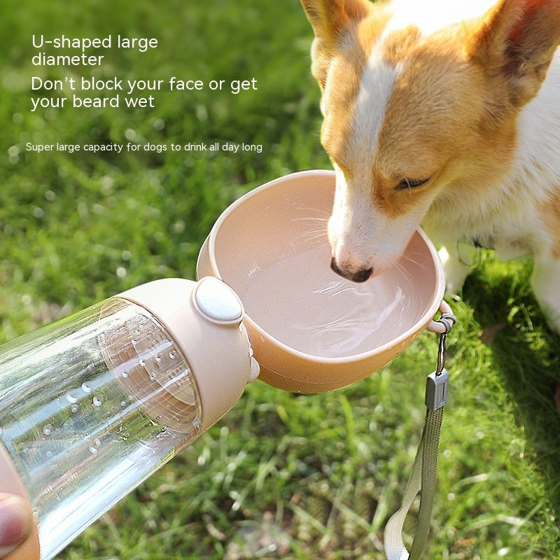 Portable dog food and water dispenser. | Stornfield