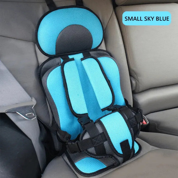 Stornfield | Portable Child Travel Car Seat | Foldable Safety Booster with 5-Point Harness | Ages 0–12 Years
