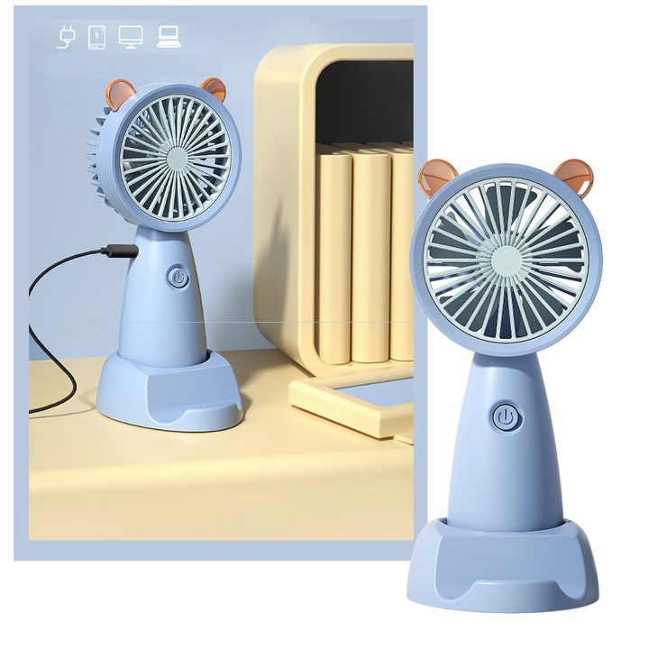 Mini USB Fan With Phone Holder | Stornfield