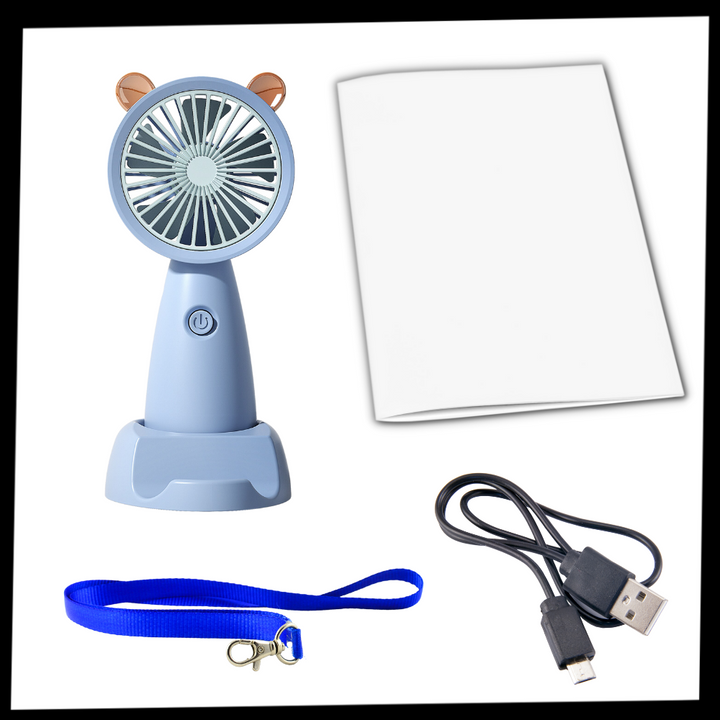 Mini USB Fan With Phone Holder | Stornfield