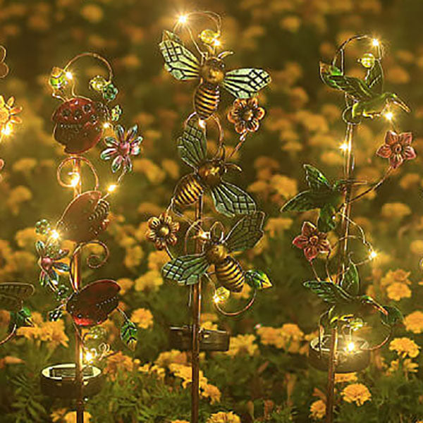 Powered Garden Lantern – Artistic Metal Design for Atmospheric Outdoor Lighting Stornfield